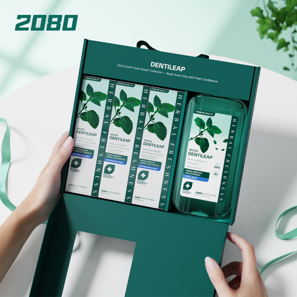 2080 덴티리프 기프트세트 상세페이지 제작