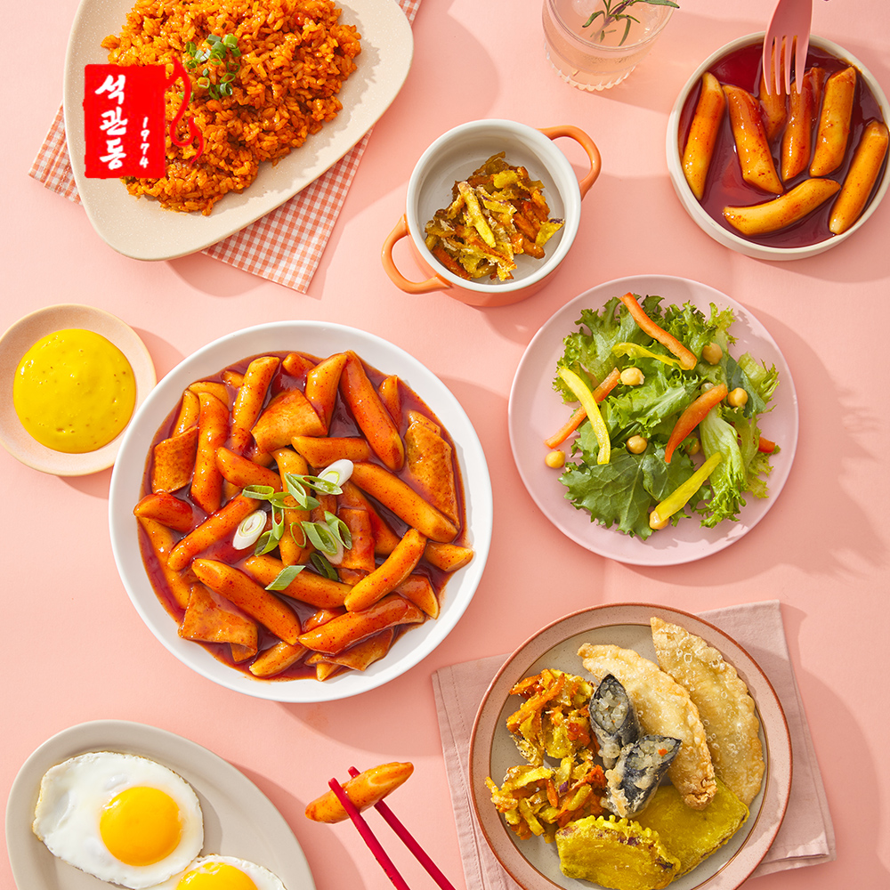 석관동 오리지널 떡볶이 제품 사진 촬영