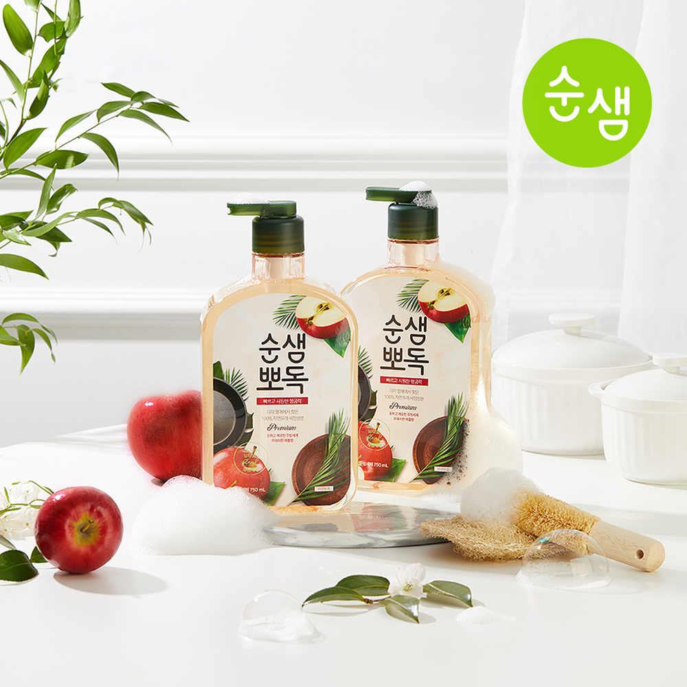순샘 뽀독 주방세제 제품촬영, 상세페이지제작
