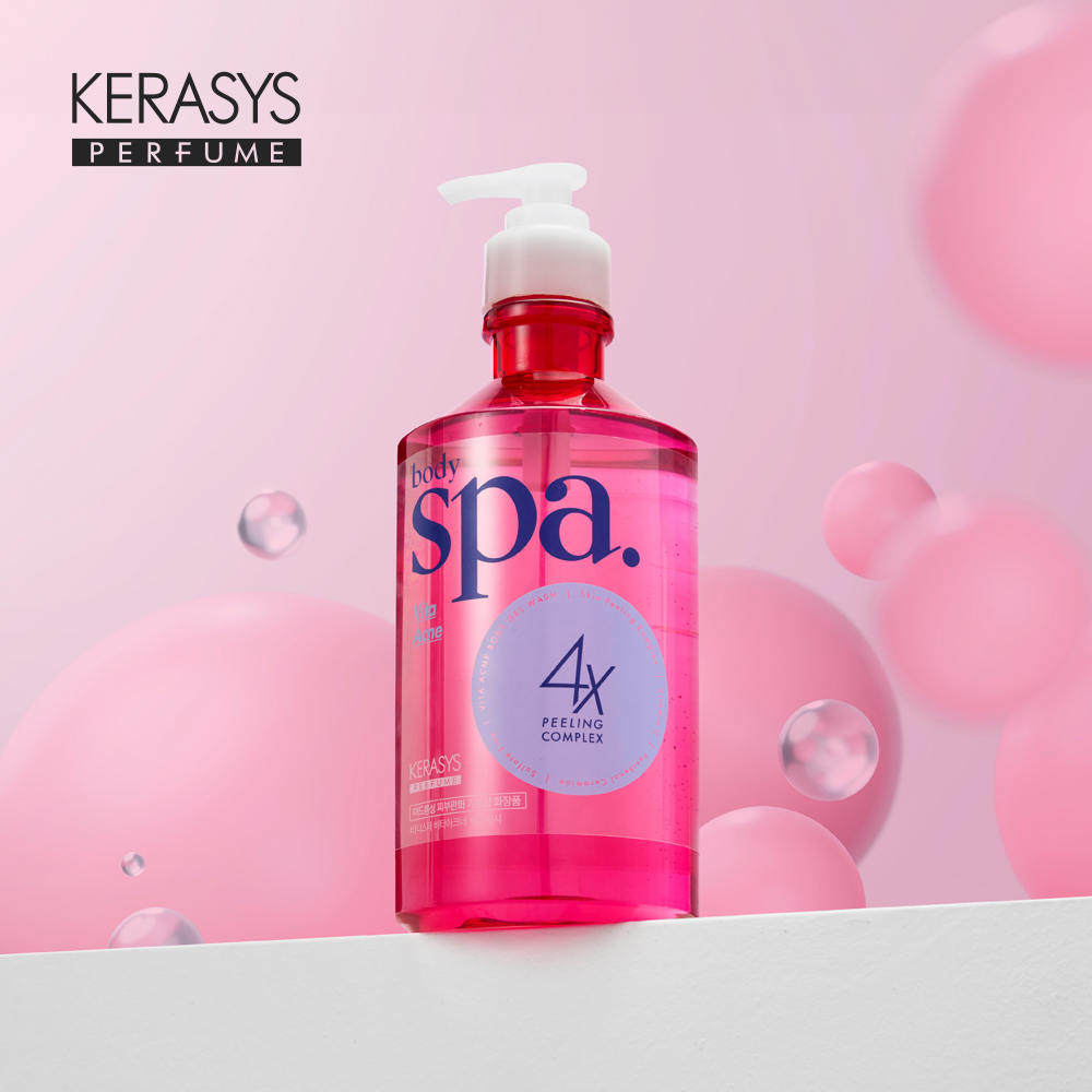 케라시스 SPA 바디워시 제품 사진 촬영
