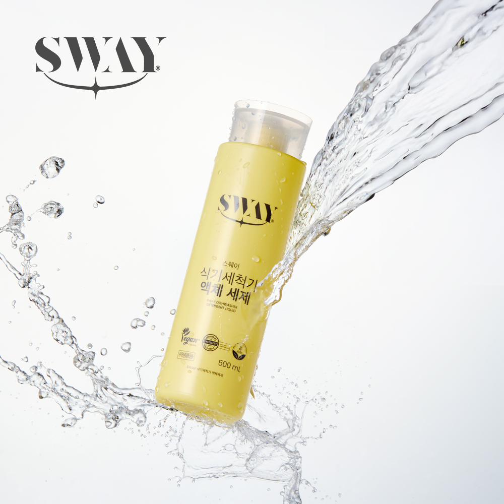 SWAY 식기세척기 액체세제 제품 사진 촬영